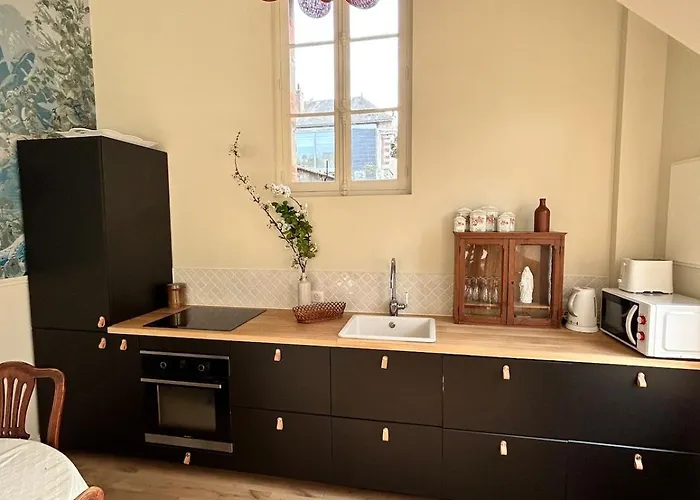 Tatil Evi Jolie Maison Avec Jardin Proche Du Centre Au Calme Comme A La Campagne